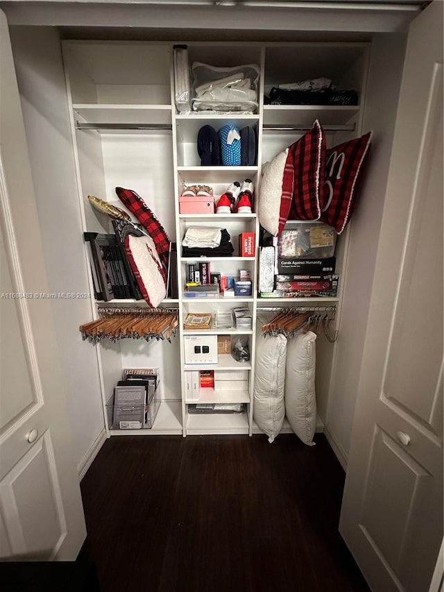 view of closet