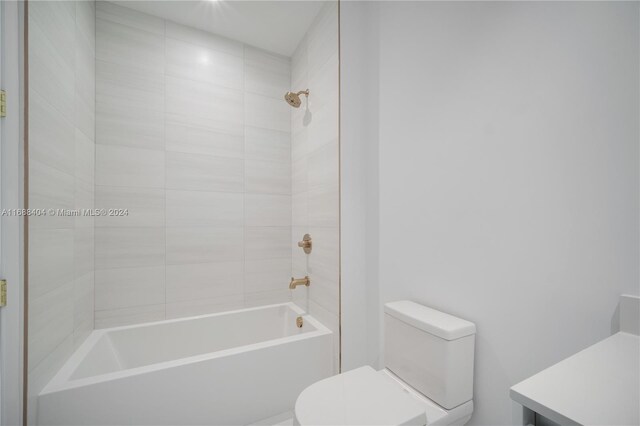 2655 S Bayshore Dr Unit 1602, Coconut Grove, FL 33133 - full bath with toilet and shower / tub combination