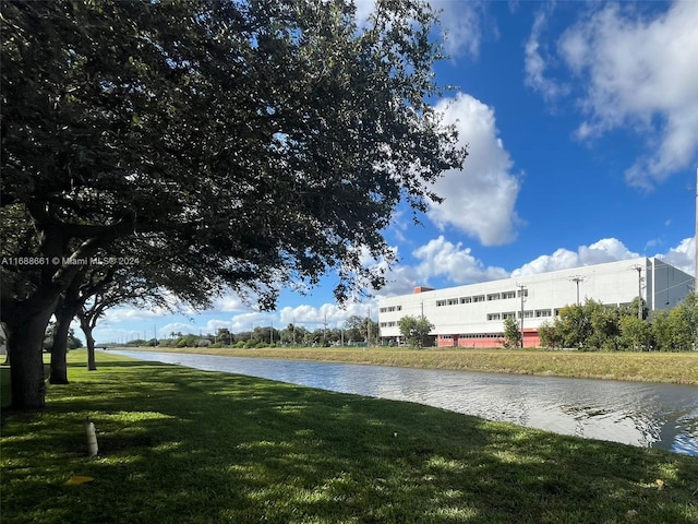 view of water feature