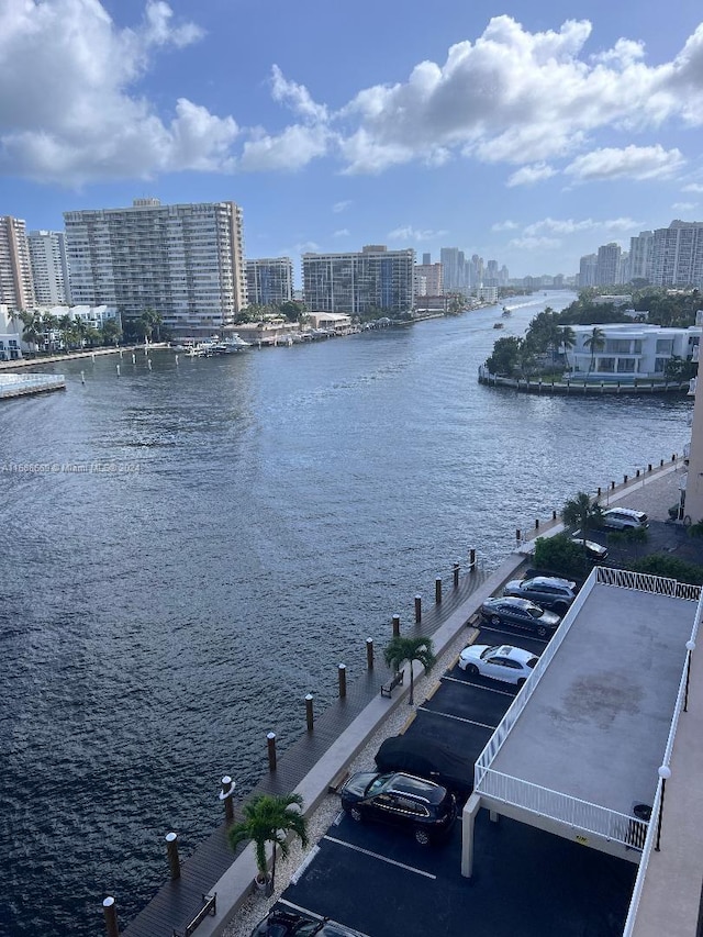 111 Golden Isles Dr Unit G5, Hallandale Beach, FL 33009 - water view with skyline