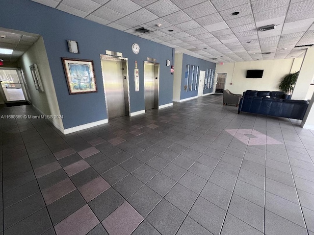 111 Golden Isles Dr Unit G5, Hallandale Beach, FL 33009 - common area with a drop ceiling