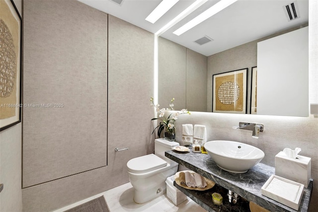 100 S Pointe Dr Unit 706, Miami Beach, FL 33139 - bathroom with toilet and vanity