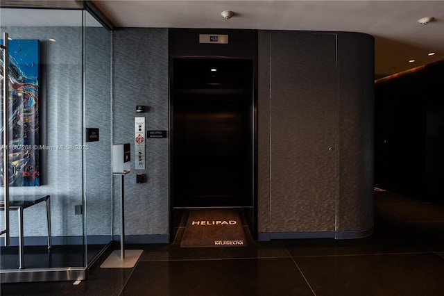 1000 Biscayne Blvd Unit 2702, Miami, FL 33132 - hall with tile patterned floors