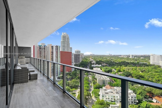 1451 Brickell Ave Unit 2205, Miami, FL 33131 - balcony with a view of city