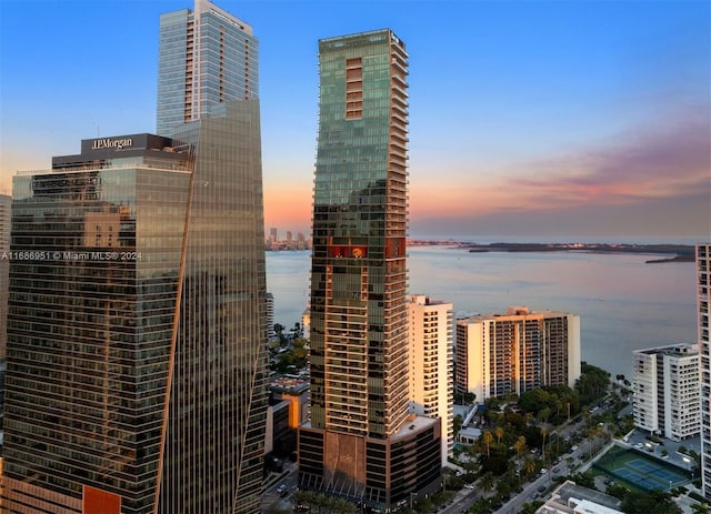 1451 Brickell Ave Unit 2205, Miami, FL 33131 - city view featuring a nearby body of water