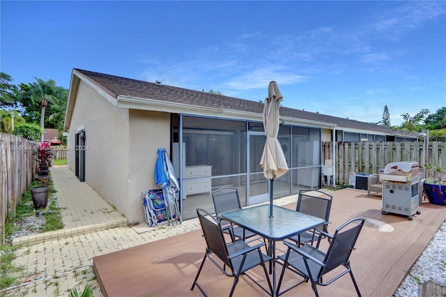 exterior space featuring a patio area