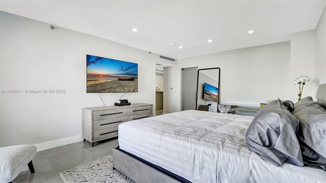 unfurnished room featuring light tile patterned flooring and a wall of windows