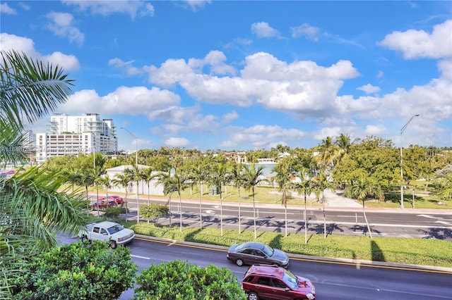 view of car parking