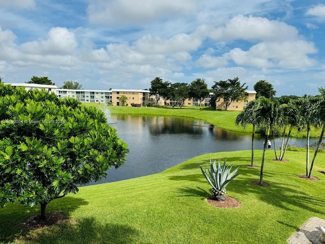 property view of water