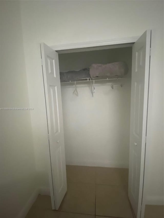 view of closet