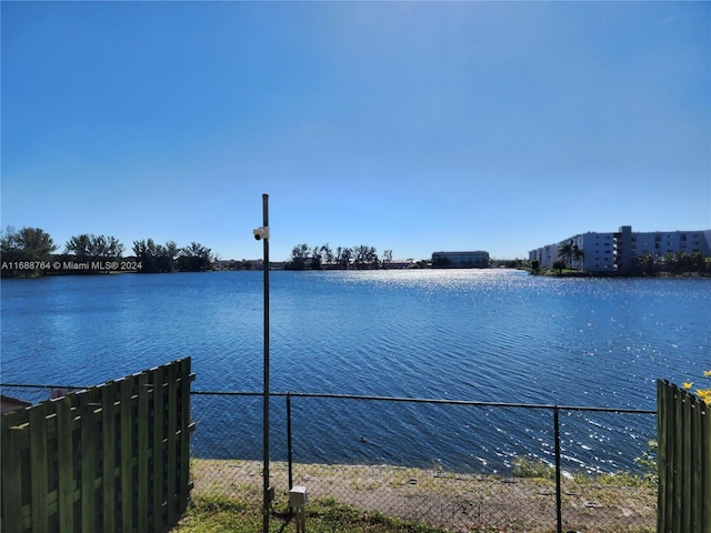 view of water feature