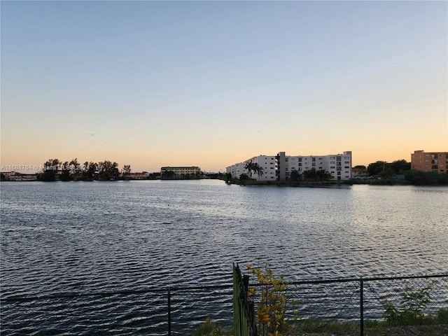 property view of water