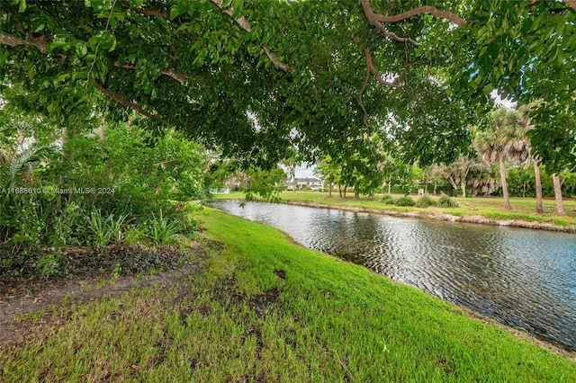 property view of water