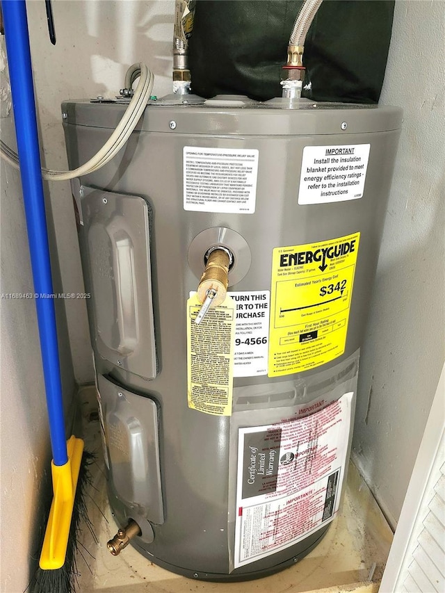 utilities with electric water heater