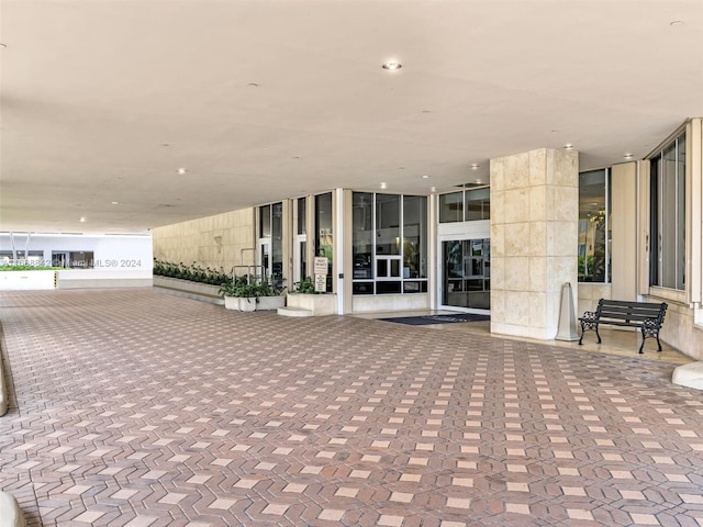 view of building lobby