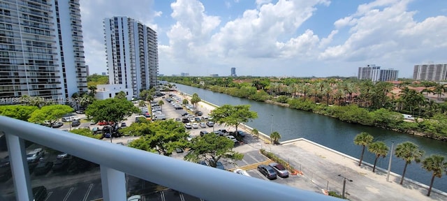 20505 E Country Club Dr Unit 739, Aventura, FL 33180 - water view featuring nearby urban area