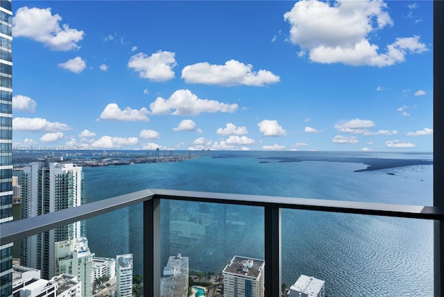 1451 Brickell Ave Ph 54, Miami, FL 33131 - water view with nearby urban area