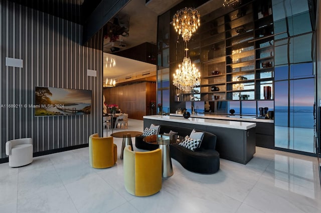 1451 Brickell Ave Ph 54, Miami, FL 33131 - lobby with a towering ceiling