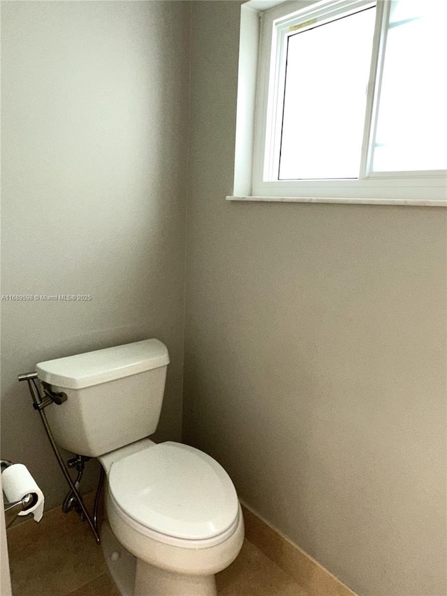 bathroom with toilet