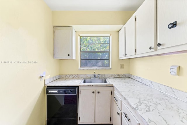 kitchen with dishwasher and sink