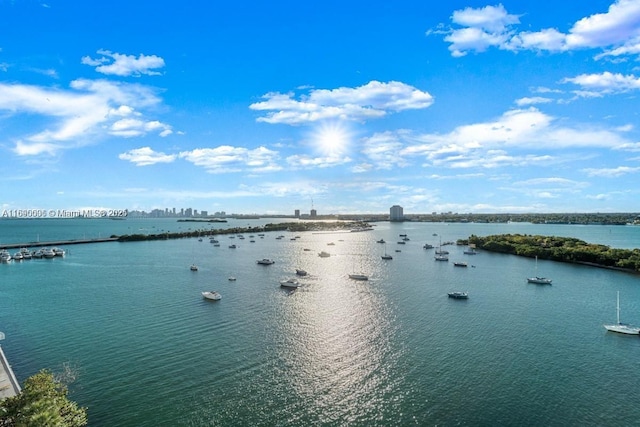 property view of water