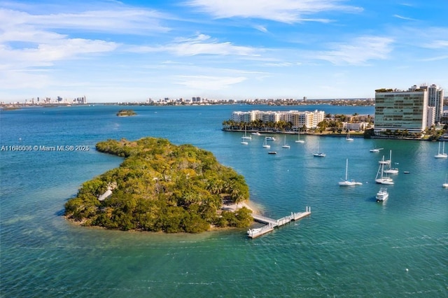 property view of water