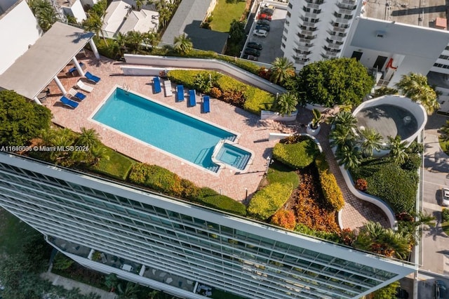 drone / aerial view