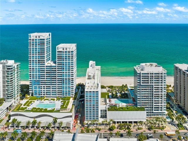 6801 Collins Ave Unit 1215, Miami Beach, FL 33141 - bird's eye view of a nearby body of water