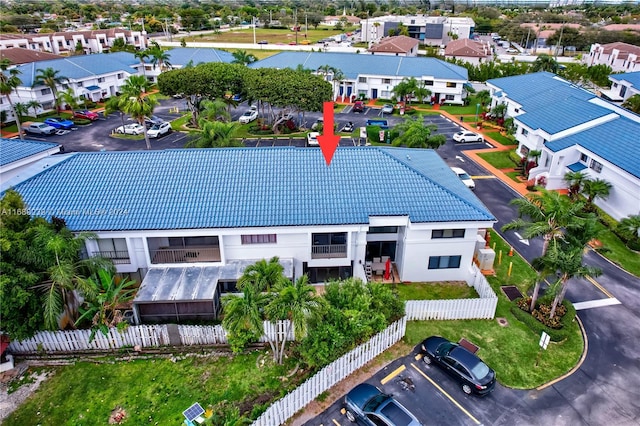 21300 San Simeon Way Unit K2, Miami, FL 33179 - aerial view of residential area