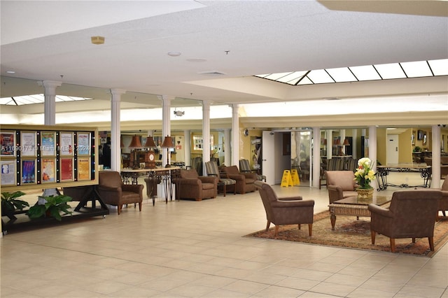 view of community lobby