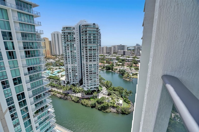330 Sunny Isles Blvd Unit 5-2207, Sunny Isles Beach, FL 33160 - water view with nearby urban area