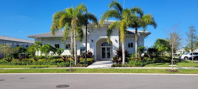 view of mediterranean / spanish house