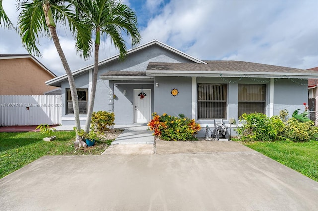 view of bungalow-style house