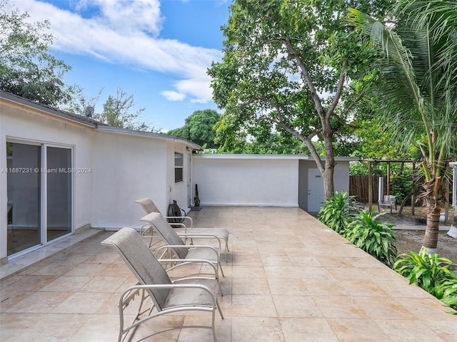 view of patio