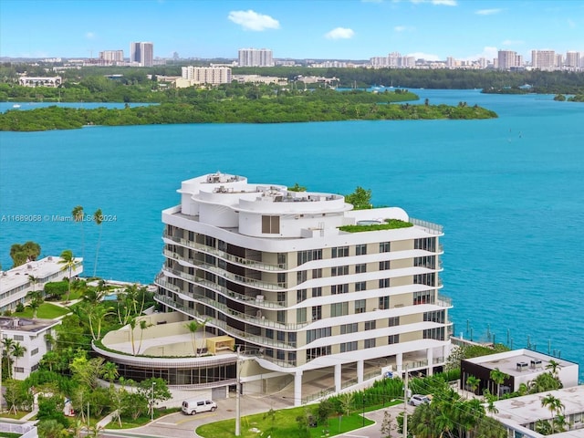 1135 103rd St Unit 403, Bay Harbor Islands, FL 33154 - view of urban area with a nearby body of water
