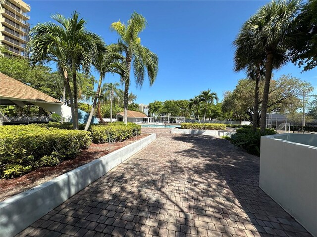 view of community featuring a pool