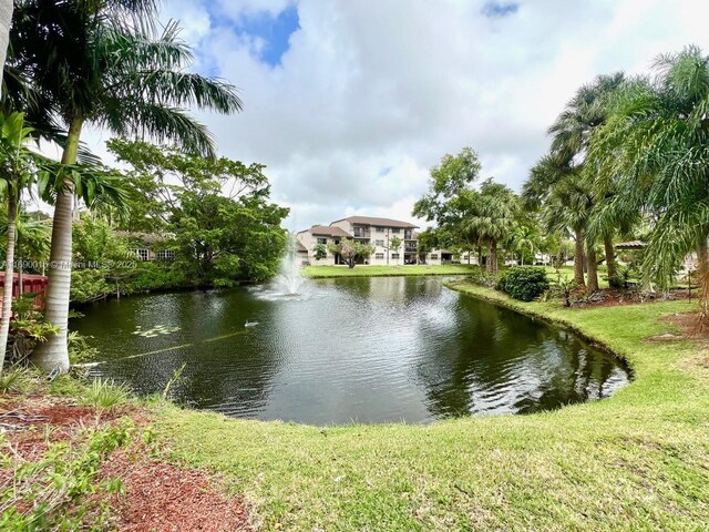 view of water feature