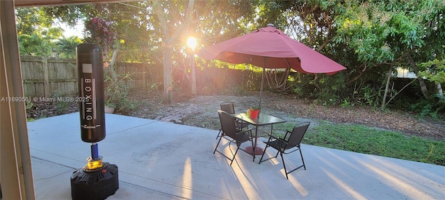 view of patio