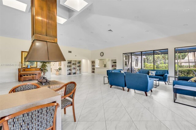 6320 Boca Del Mar Dr Unit 207, Boca Raton, FL 33433 - community lobby with high vaulted ceiling