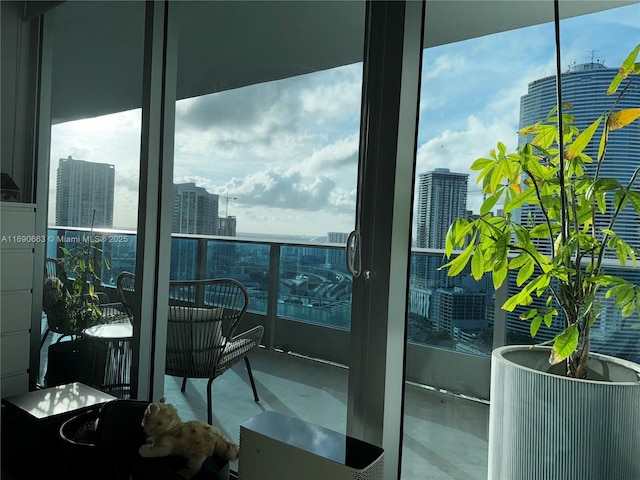 200 Biscayne Boulevard Way Unit 3110, Miami, FL 33131 - balcony with a city view