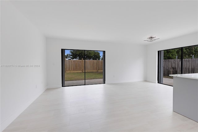 view of tiled spare room