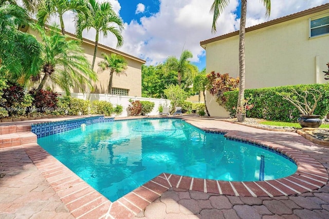 view of swimming pool