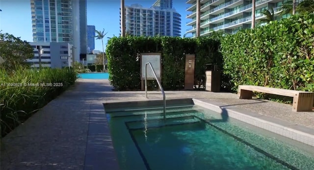 view of swimming pool