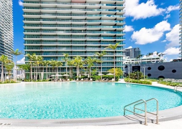 view of pool