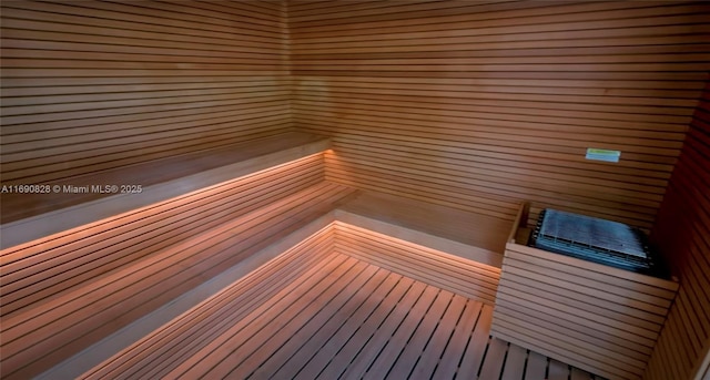 view of sauna / steam room