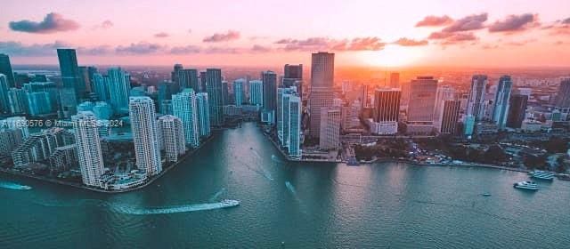 city view with a water view