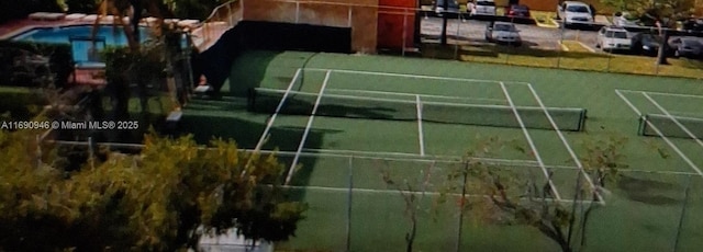 view of sport court