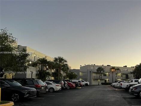 view of uncovered parking lot