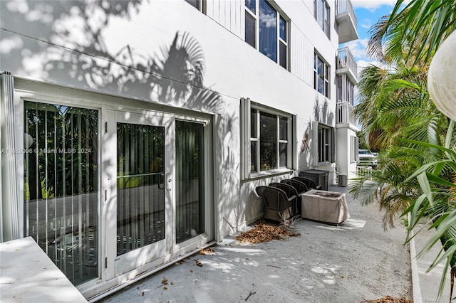 view of home's exterior featuring a patio area