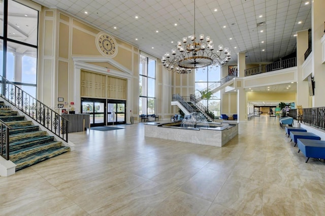 view of building lobby